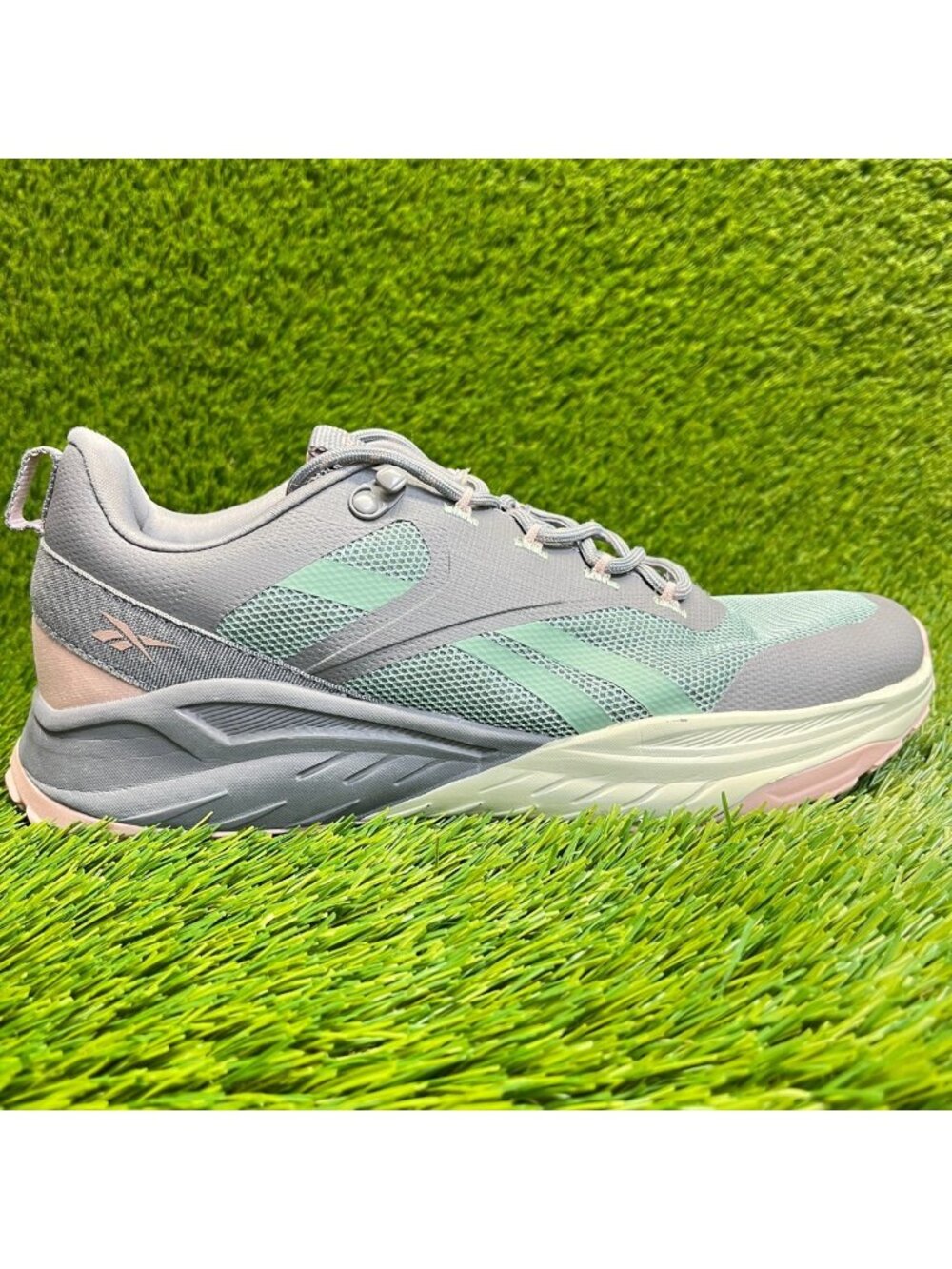 Reebok Floatride Energy 4 Womens Size 10 Gray Athletic Running Shoes Sneakers